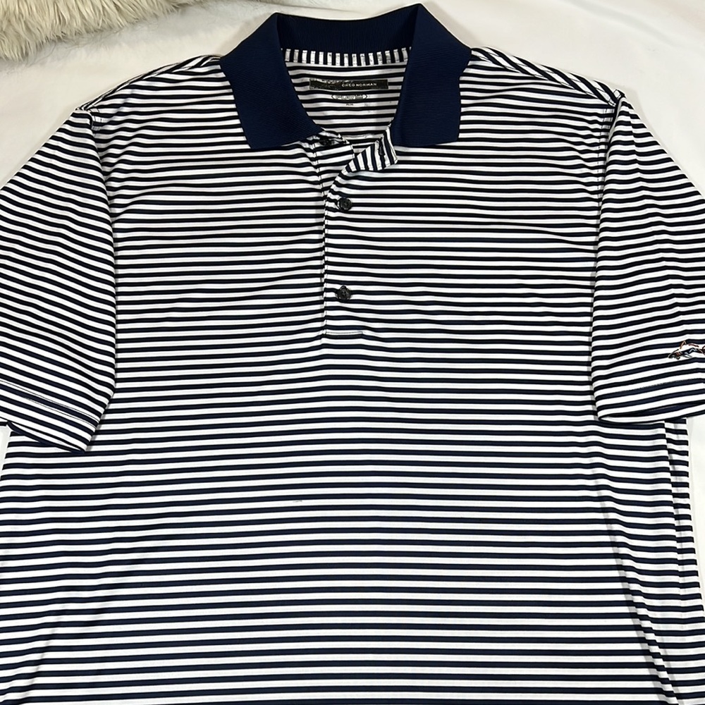 Greg Norman Play Dry Mens Set of Two Golf Shirts Size M - Picture 3 of 6